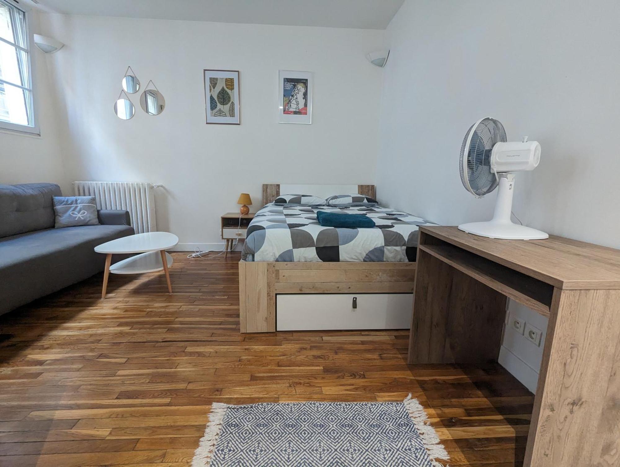 Studio Jaures - Equipped Studio Near Paris With Private Bathroom Montrouge Exteriér fotografie