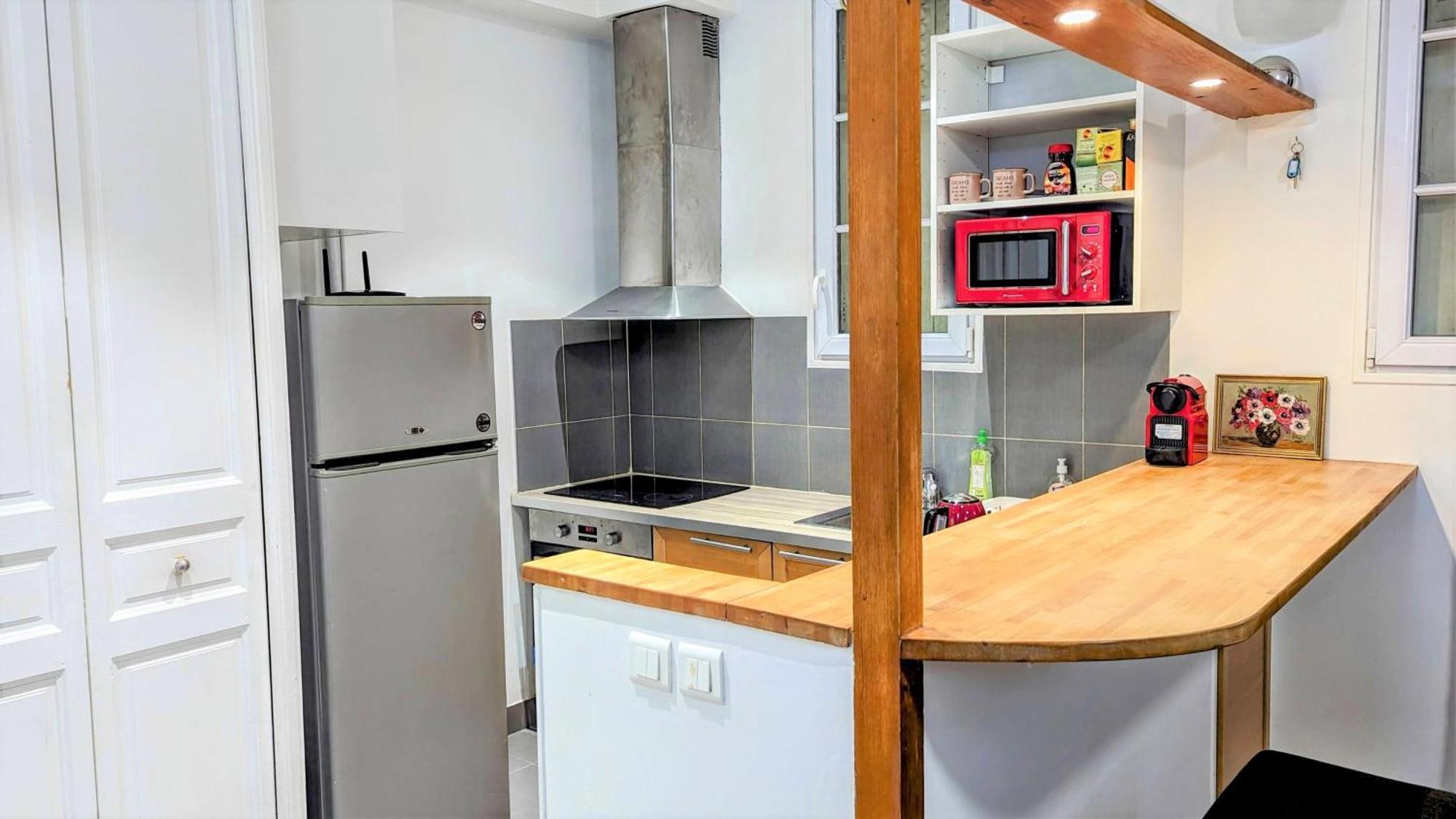 Studio Jaures - Equipped Studio Near Paris With Private Bathroom Montrouge Exteriér fotografie